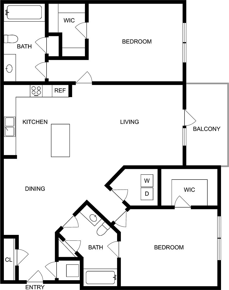 Floor plan B2