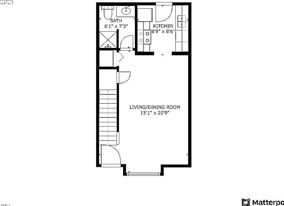 Downstairs layout