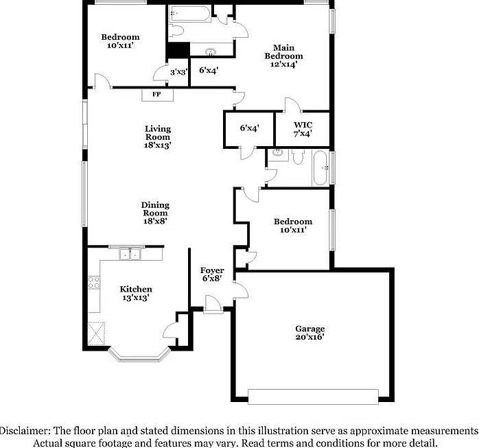 3 bed, 2.0 bath, 1253 sqft, $1,840 — Photo 2