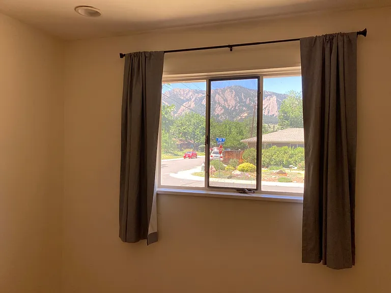 View from bedroom 1 and 3