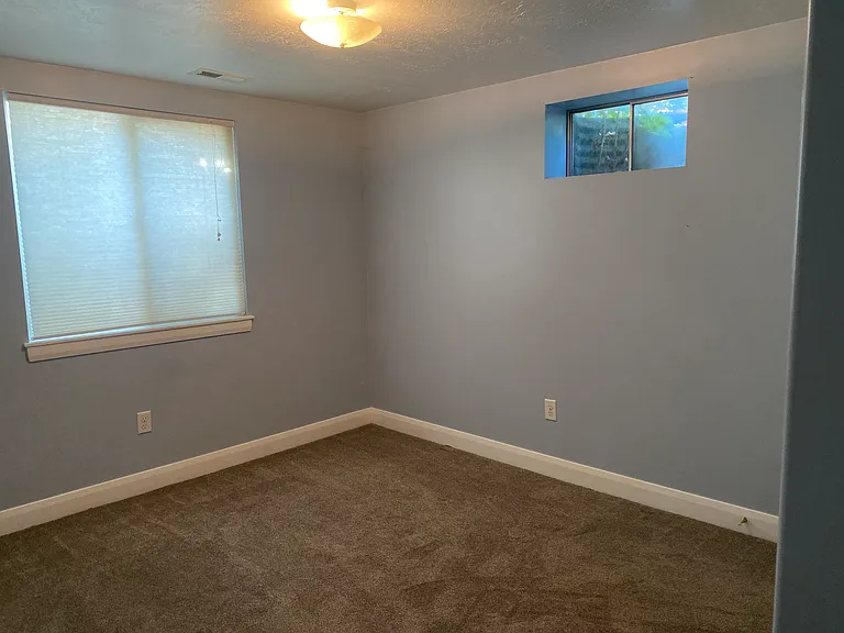 Basement bedroom