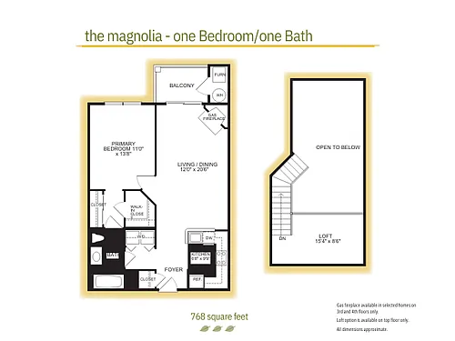 Floor plan Magnolia