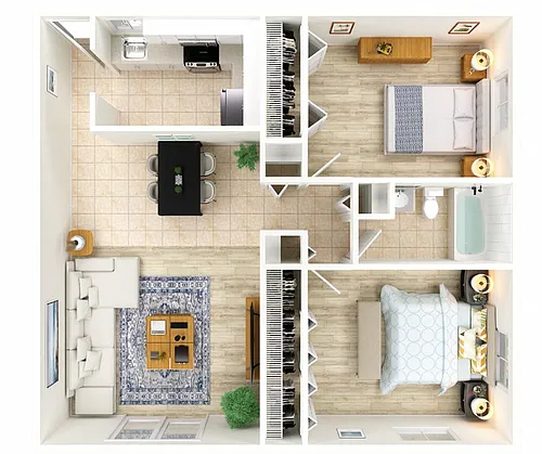 Floor plan B1