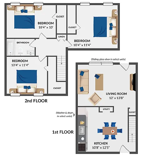 Floor plan 3 Bedroom