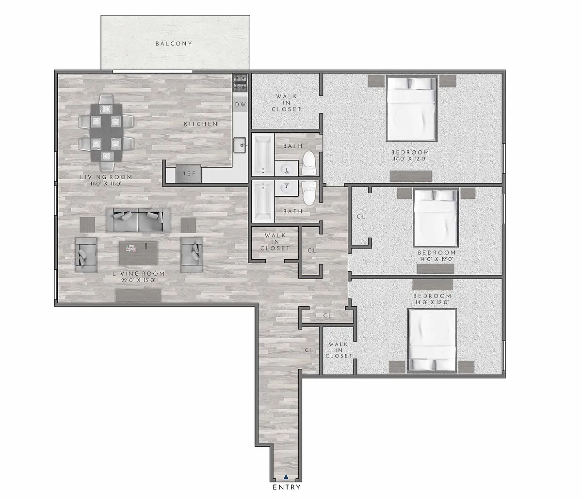 Floor plan C1