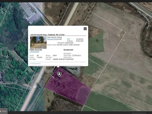 10178 Garrett Hwy, Oakland, MD 21550