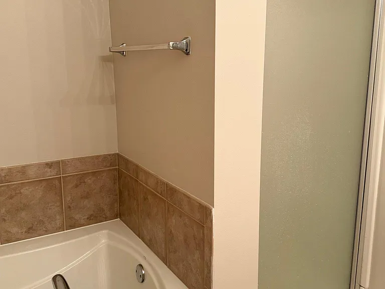 Bath tub and standing shower
