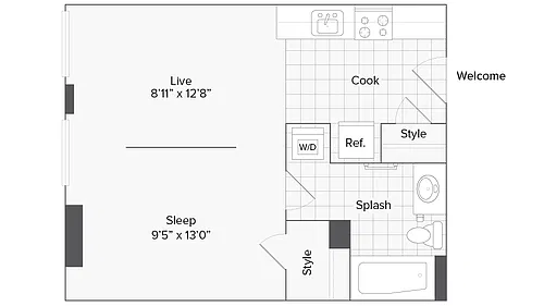 Floor plan Atlanta - Junior