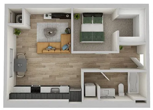 Floor plan Woods