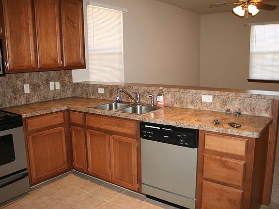 Kitchen Open to Living Area