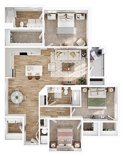 Floor plan The Landmark