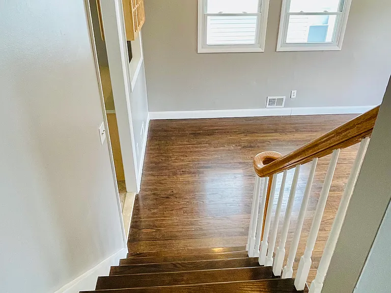 Stairs to Living Room.