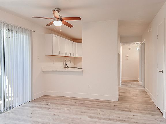 Dining, kitchen, hallway