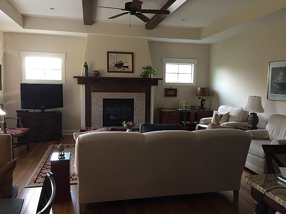 Great room with fireplace