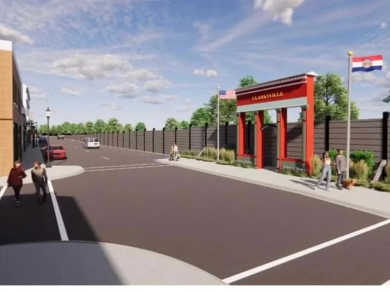 Post Construction Street View-with Wall Up