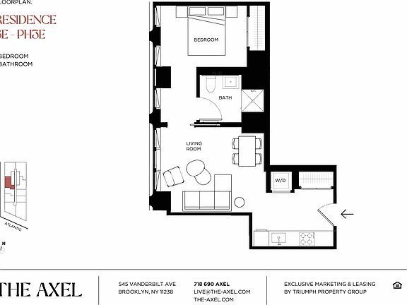 2nd image of 545 Vanderbilt Ave APT 8E