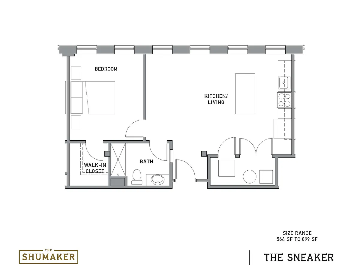 Floor plan The Sneaker
