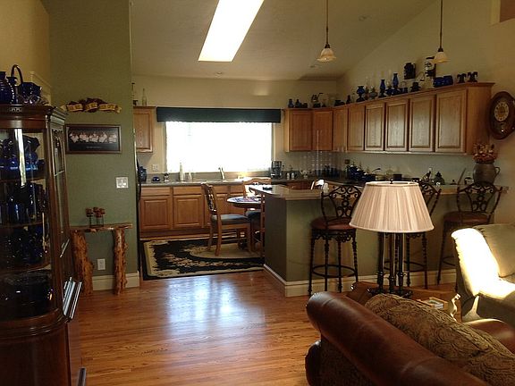 great room and kitchen