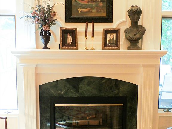 Gas Fireplace in Living Room