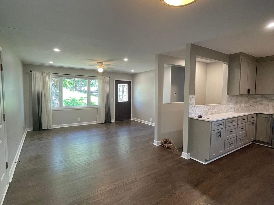 Totally renovated one-level, open concept ranch living on a treed lot in Smithville! Most everything is brand new.