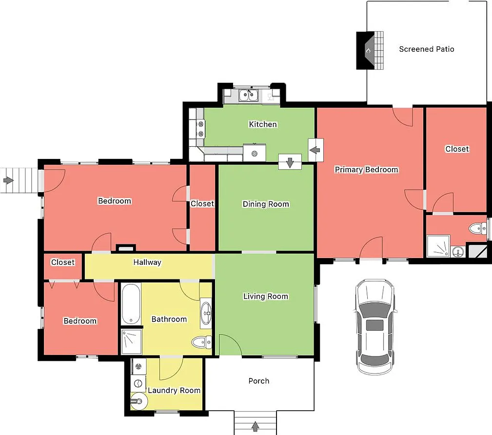 3-Bed 2-Bath Home in Mt. Olive/Gardendale — Photo 2