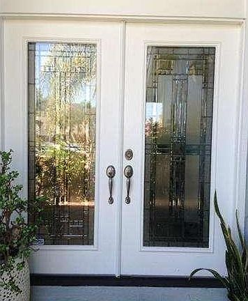 Beveled Front Doors