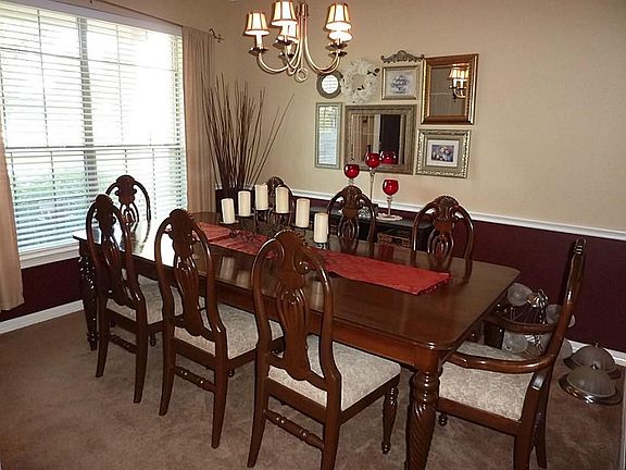 Formal dining area