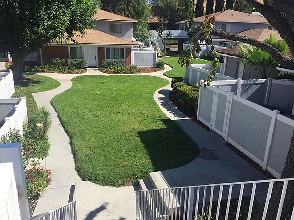 Green space view from patio