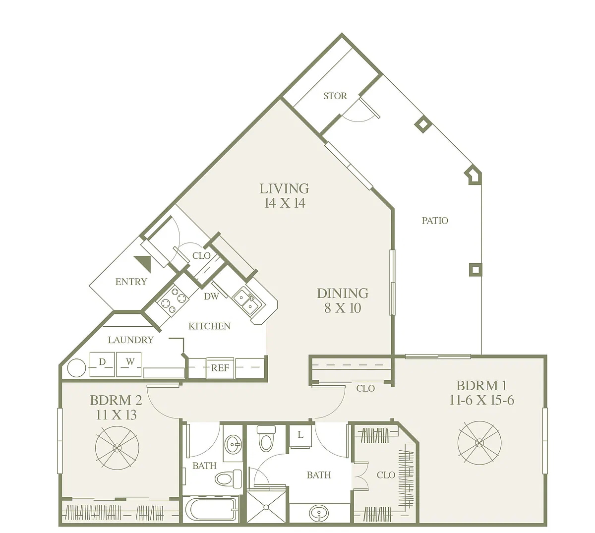 Floor plan The Paloma