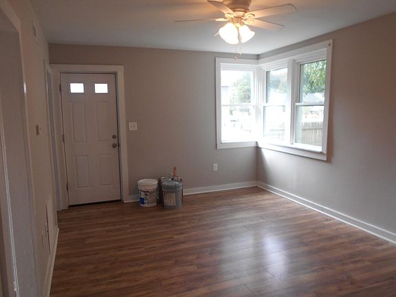 Living Room with Front Door