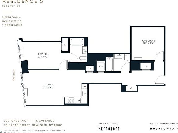 2nd image of 20 Broad St APT 1105