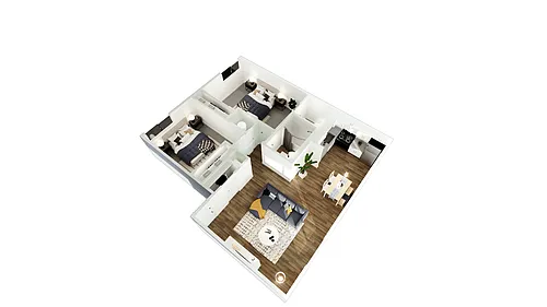 Floor plan 2X15
