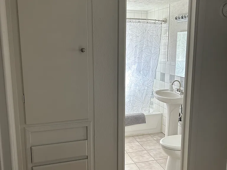 Bathroom entrance