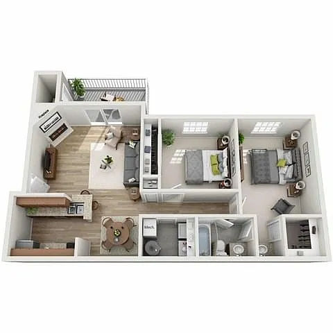 Floor plan 2A10