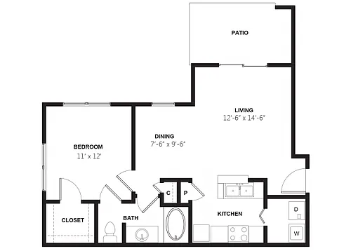 Floor plan A1