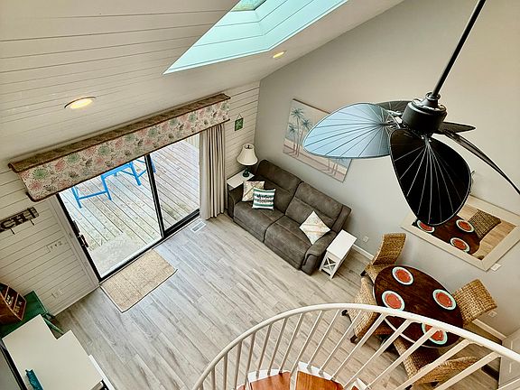 View from upstairs landing.