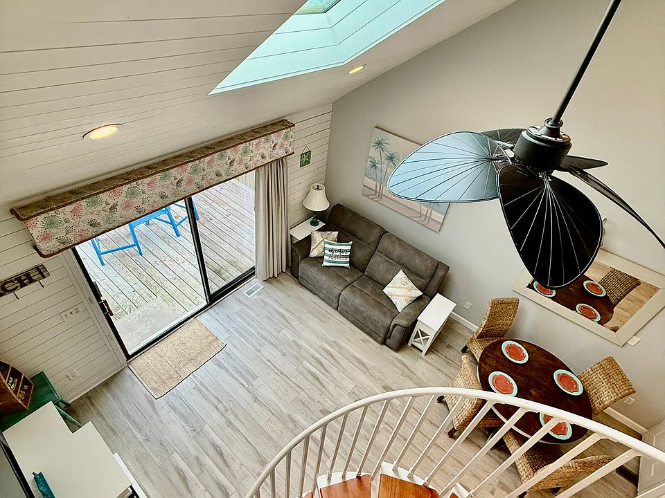View from upstairs landing.
