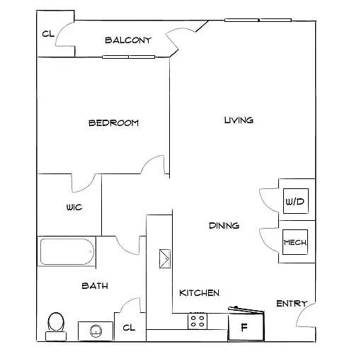 Floor plan Design 1A