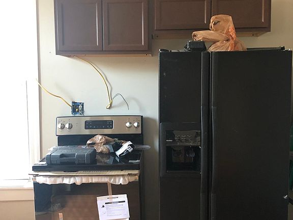 Brand New Cabniet and new stove.