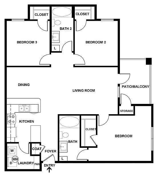 Floor plan C1