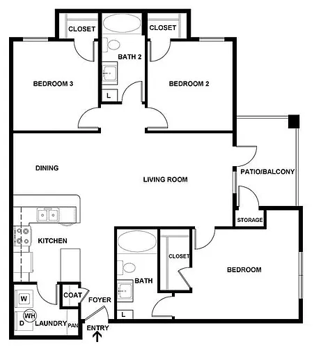 Floor plan C1
