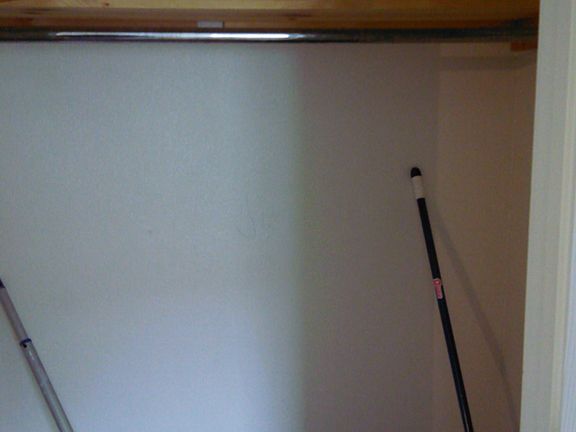 Large Bedroom Closet in West Bedroom