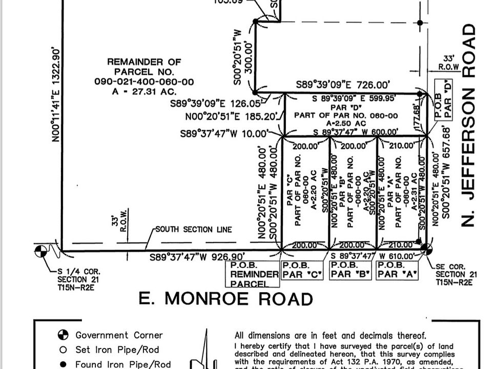 1st image of PARCEL N Jefferson Rd #D