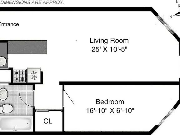 2nd image of 146 W 72nd St #5C