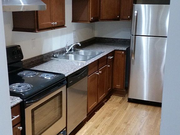 Step down from Living room into the Kitchen.