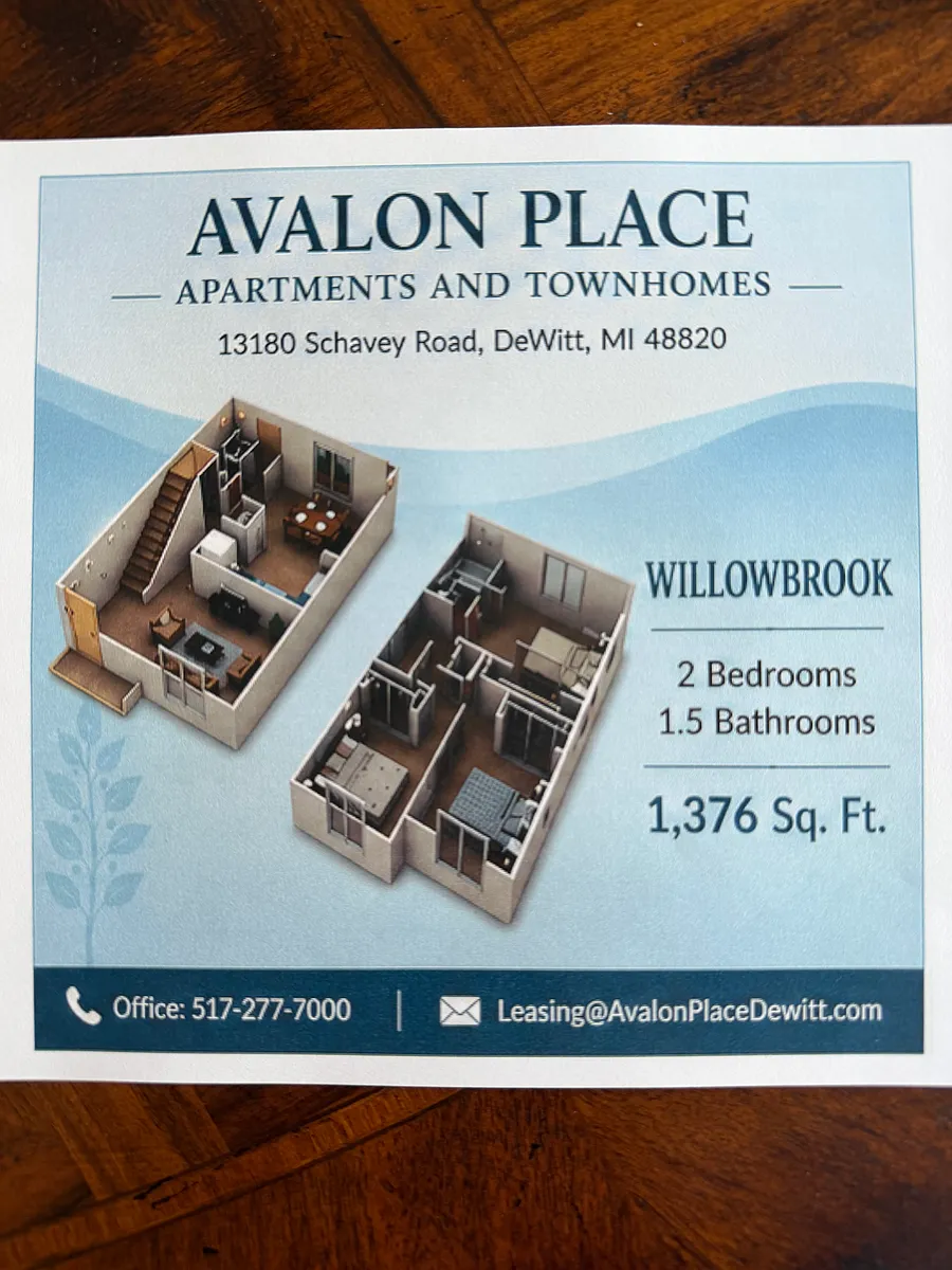 Floor plan Willowbrook