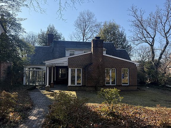 Rear view from driveway