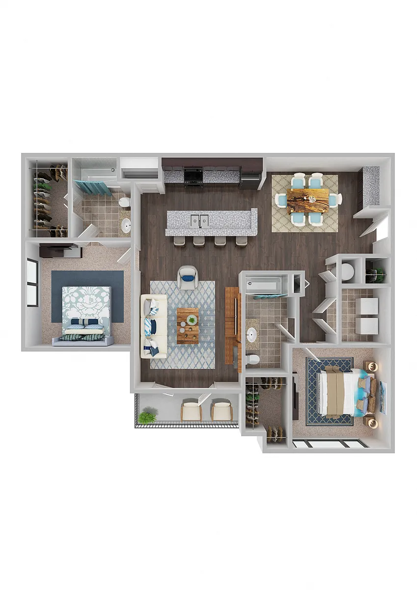 Floor plan London Patio