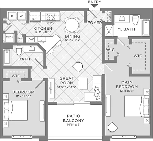 Floor plan The Siena