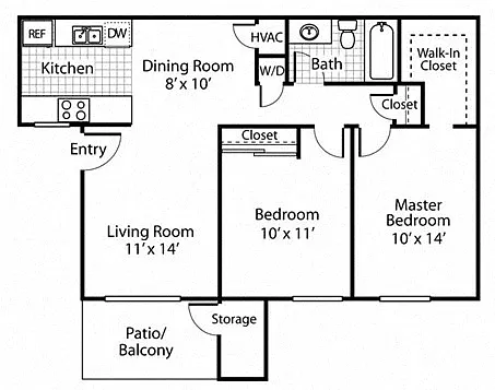 Floor plan B1